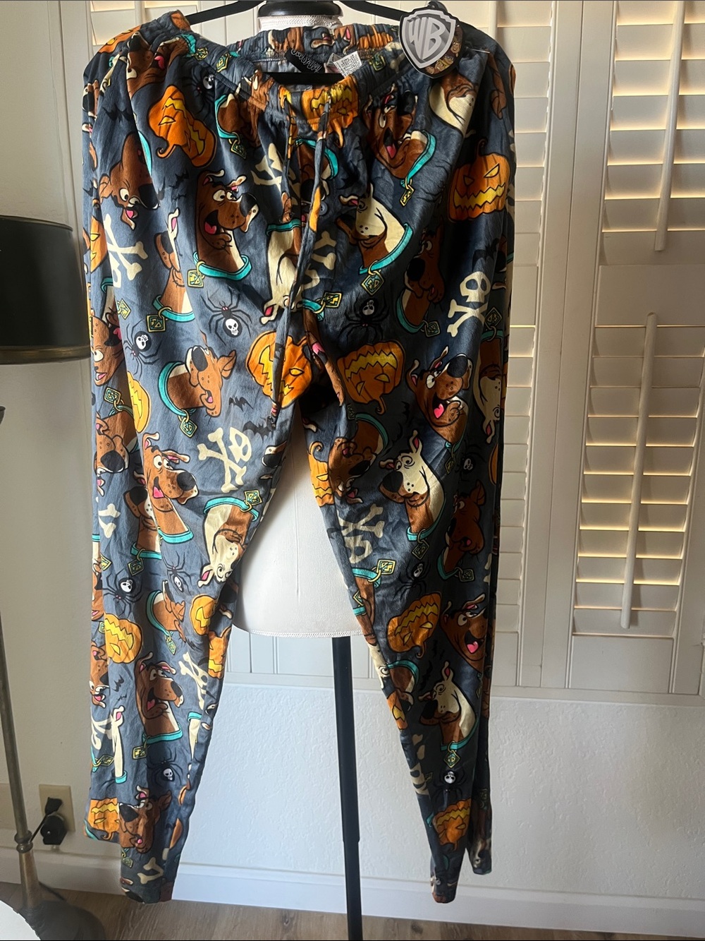 Scooby-Doo Warner Brothers Halloween Pajama Pants | Men’s XL 🎃🕷️